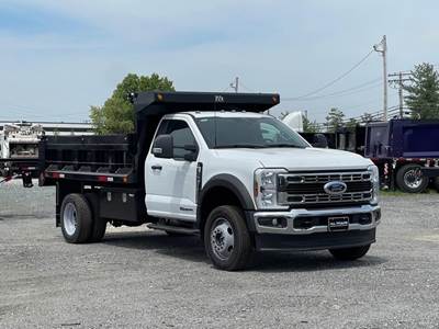 Ford F-550 Single Axle Dump Truck - Automatic, 11' Dump