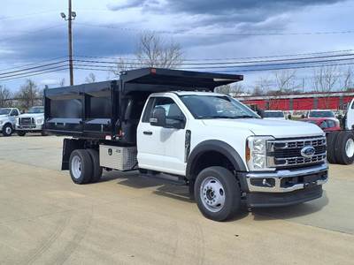 Ford F-550 Single Axle Dump Truck - Automatic, 12' Dump