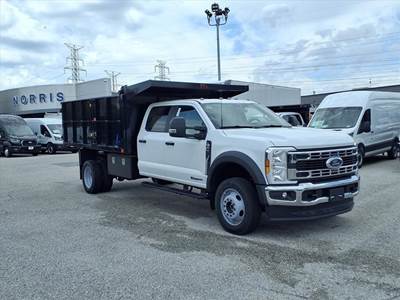 Ford F-550 XL Single Axle Dump Truck - Automatic, 12' Dump