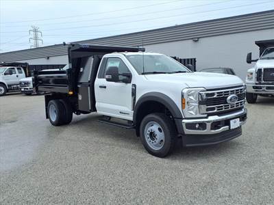 Ford F-550 XL Single Axle Dump Truck - Automatic, 9' Dump