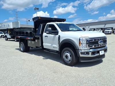 Ford F-550 XL Single Axle Dump Truck - Automatic, 9' Dump