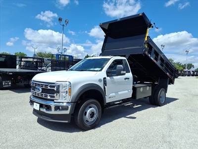 Ford F-550 XL Single Axle Dump Truck - Automatic, 11' Dump