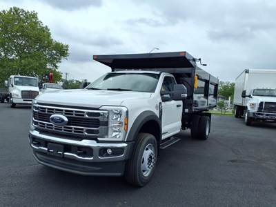 Ford F-600 Single Axle Dump Truck - Automatic, 14' Dump