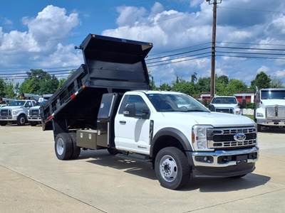 Ford F-600 Single Axle Dump Truck - Automatic, 11' Dump
