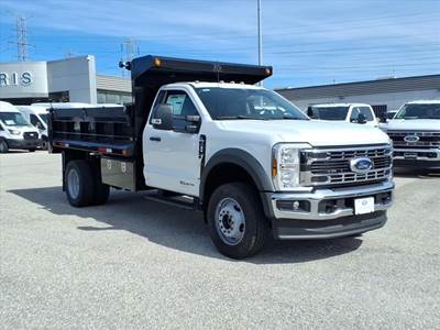 Ford F-600 Single Axle Dump Truck - Automatic, 11' Dump
