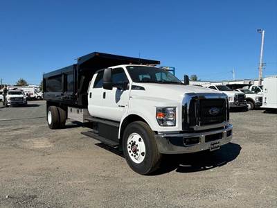 Ford F-750 Single Axle Dump Truck - 6.7L POWER STROKE, 10 Speed Automatic