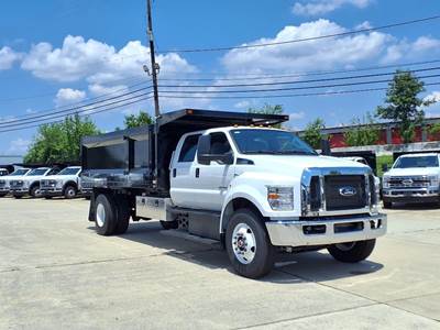Ford F-750 Single Axle Dump Truck - 300HP, Automatic, 16' Dump