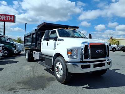 Ford F-750 Single Axle Dump Truck - 300HP, Automatic, 16' Dump