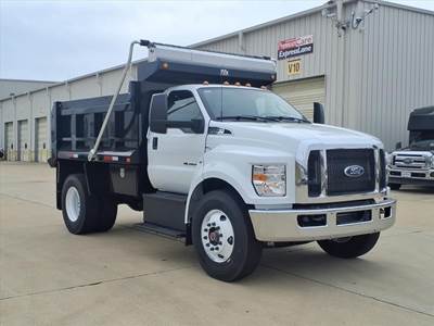 Ford F-750 Single Axle Dump Truck - 300HP, Automatic, 10' Dump