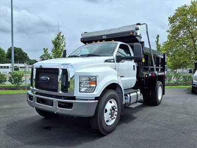 Ford F-750 Single Axle Dump Truck - 300HP, Automatic, 10' Dump