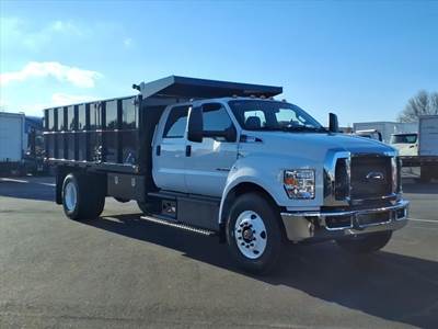 Ford F-750 Single Axle Dump Truck - 300HP, Automatic, 16' Dump
