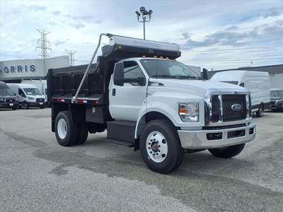 Ford F-750 Single Axle Dump Truck - 300HP, Automatic, 10' Dump
