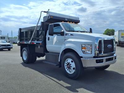 Ford F-750 Single Axle Dump Truck - 300HP, Automatic, 10' Dump