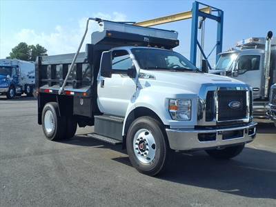Ford F-750 Single Axle Dump Truck - 300HP, Automatic, 10' Dump