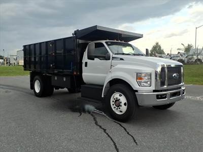Ford F-750 Single Axle Dump Truck - 300HP, Automatic, 16' Dump