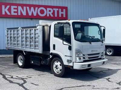 Isuzu NPR XD Single Axle Dump Truck - 4HK1TC 215HP, 5 Speed Automatic, 11.5' Dump