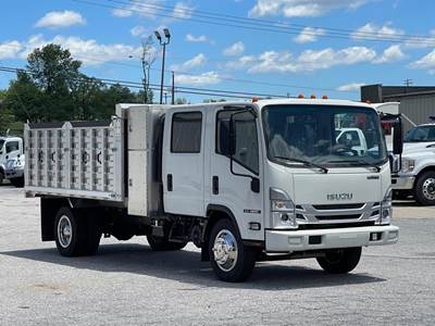 Isuzu NRR Single Axle Dump Truck - 350HP, 6 Speed Allison Rds Automatic