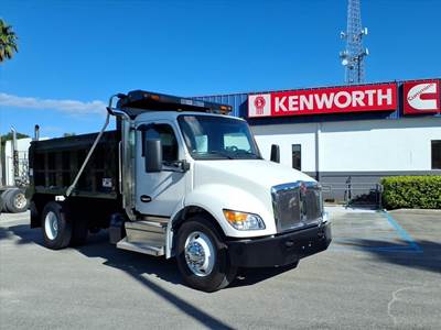 Kenworth T380 Single Axle Dump Truck - Paccar 280HP, 6 Speed Allison Rds Automatic, 12' Dump