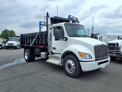 Kenworth T380 Single Axle Dump Truck - Paccar 360HP, 6 Speed Allison Rds Automatic, 14' Dump