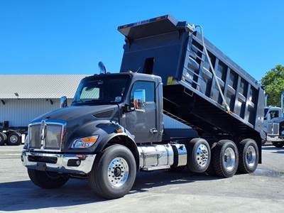 Kenworth T480 Tri Axle Dump Truck - Paccar 330HP, 6 Speed Allison Rds Automatic, 16' Dump