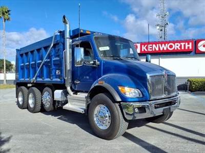 Kenworth T480 Tri Axle Dump Truck - Paccar 330HP, 6 Speed Allison Rds Automatic, 16' Dump