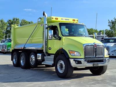 Kenworth T480 Tri Axle Dump Truck - Paccar 330HP, 6 Speed Allison Rds Automatic, 16' Dump