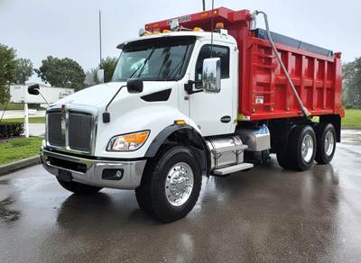 Kenworth T480 Dump Truck - Paccar 370HP, 6 Speed Allison Rds Automatic, 16' Dump