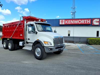 Kenworth T480 Dump Truck - Paccar 370HP, 6 Speed Allison Rds Automatic, 16' Dump