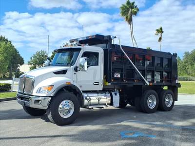 Kenworth T480 Dump Truck - Paccar 370HP, 6 Speed Allison Rds Automatic, 16' Dump