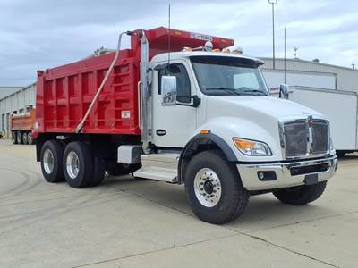 Kenworth T480 Dump Truck - Paccar 370HP, 6 Speed Allison Rds Automatic, 16' Dump