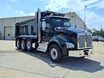 Kenworth T880 Tri Axle Dump Truck - Cummins 500HP, 6 Speed Allison Rds Automatic, 17' Dump
