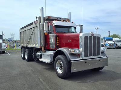 Peterbilt 389 Tri Axle Dump Truck - Cummins 565HP, 18 Speed Manual, 17' Dump