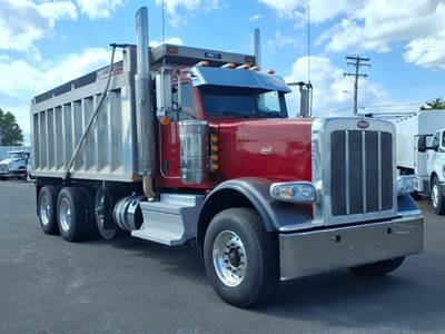 Peterbilt 389 Tri Axle Dump Truck - Cummins 565HP, 18 Speed Manual, 17' Dump
