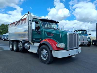 Peterbilt 567 Tri Axle Dump Truck - Paccar 510HP, 18 Speed Manual, 17' Dump