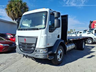 Kenworth K370 Flatbed Truck - 260HP, 6 Speed Allison Rds Automatic