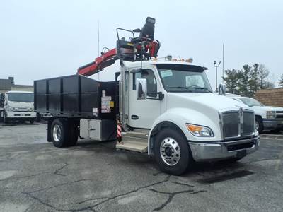 Kenworth T380 Grapple Truck - Paccar, 300HP, 6 Speed Allison Rds Automatic