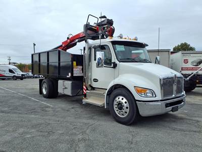 Kenworth T380 Grapple Truck - Paccar, 300HP, 6 Speed Allison Rds Automatic