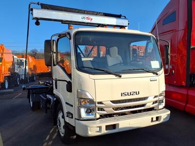 Isuzu NRR Single Axle Hooklift Truck - 4HK1TC, 215HP, 6 Speed Automatic