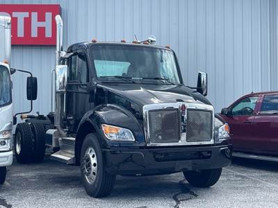 Kenworth T280 Single Axle Hooklift Truck - Paccar, 260HP, 6 Speed Allison Rds Automatic