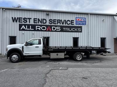 Ford F-550 XLT Single Axle Rollback Tow Truck - 325HP, Automatic