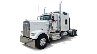 Kenworth W900 Sleeper Semi Truck - 86" Raised Roof Sleeper, Cummins 565HP, 18 Speed Manual