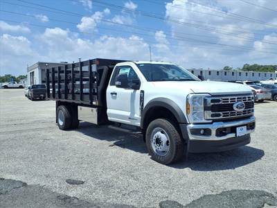 Ford F-600 16 ft Stake Bed Truck - Automatic