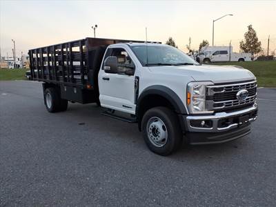 Ford F-600 16 ft Stake Bed Truck - Automatic