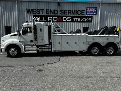 Kenworth T880 Tandem Axle Wrecker Tow Truck - Cummins, 565HP, 6 Speed Allison Rds Automatic