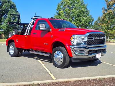 RAM 5500 SLT Single Axle Wrecker Tow Truck - Cummins, 6 Speed Automatic