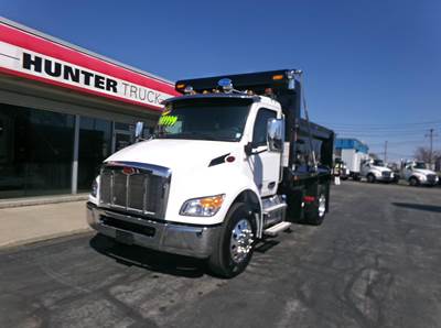 Peterbilt 537 Single Axle Cab & Chassis Truck - Paccar, 350HP, 6 Speed Allison Rds Automatic