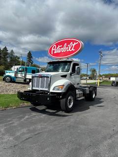 Peterbilt 548 Single Axle Cab & Chassis Truck - Cummins, 330HP, 6 Speed Automatic