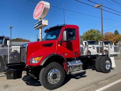 Peterbilt 548 Cab & Chassis Truck - Paccar, 330HP
