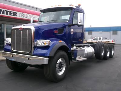 Peterbilt 567 Cab & Chassis Truck - Cummins, 500HP, Amt