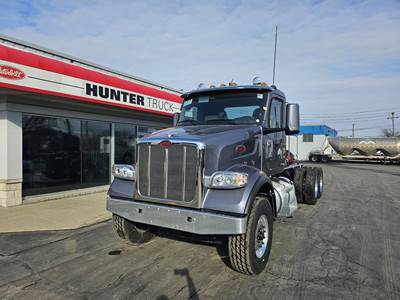 Peterbilt 567 Tandem Axle Cab & Chassis Truck - Cummins, 485HP, 18 Speed Endurant Amt